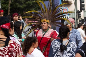 No DAPL rally and march in Los Angeles - pep talk