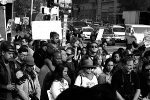 No DAPL rally and march in Los Angeles - protectors