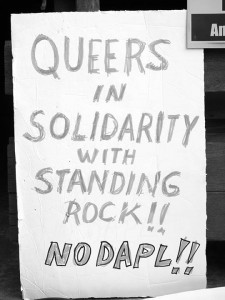 No DAPL rally and march in Los Angeles - queers in solidarity