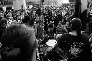 No DAPL rally and march in Los Angeles - drums and prayer