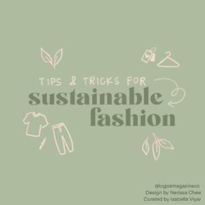Sustainable fashion 